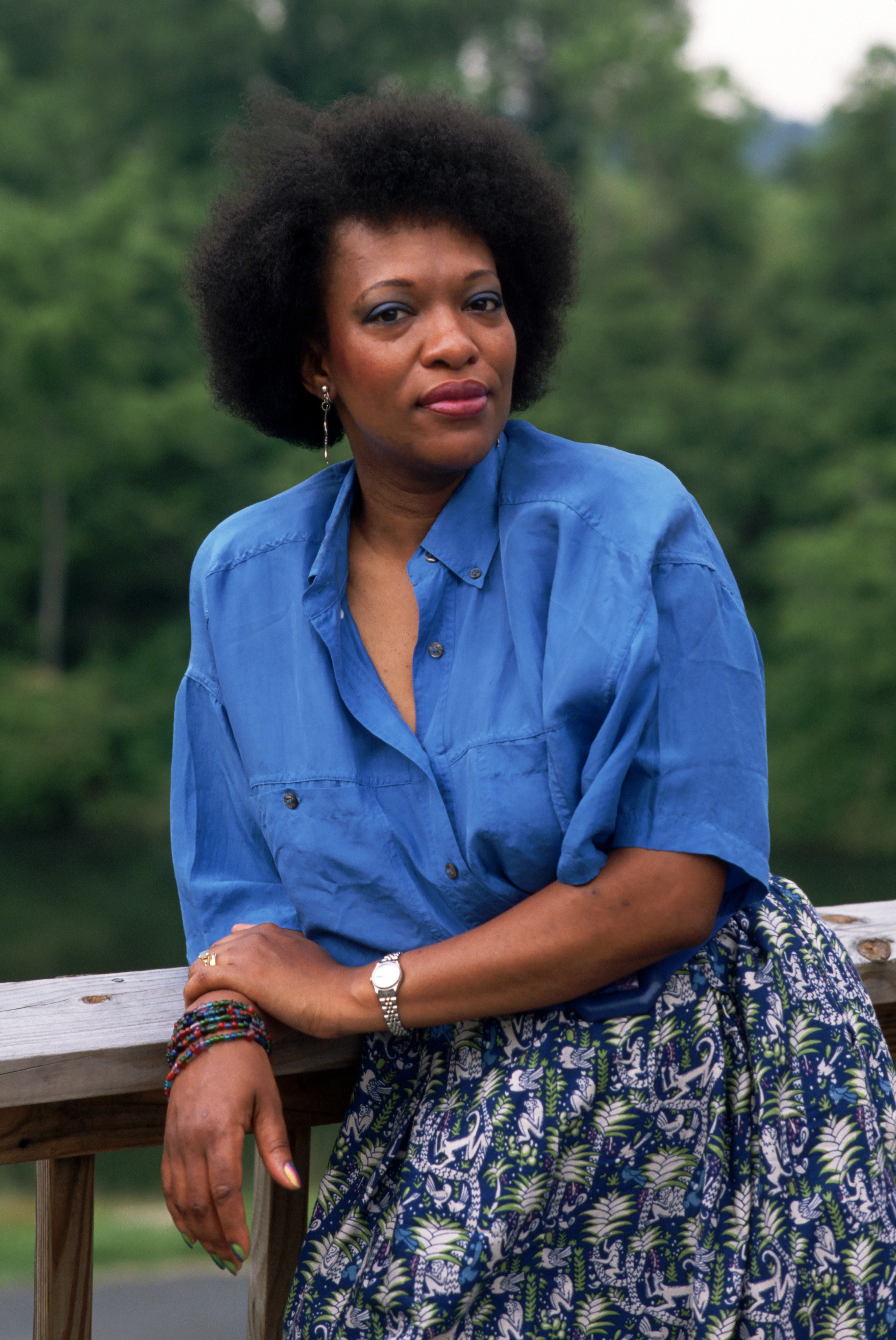June 1993: Poet Rita Dove. (Tim Wright/Corbis)